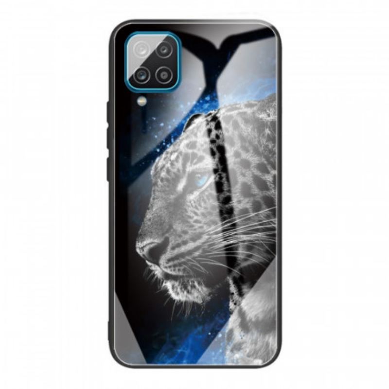 Coque Samsung Galaxy M32 Verre Trempé Face de Félin