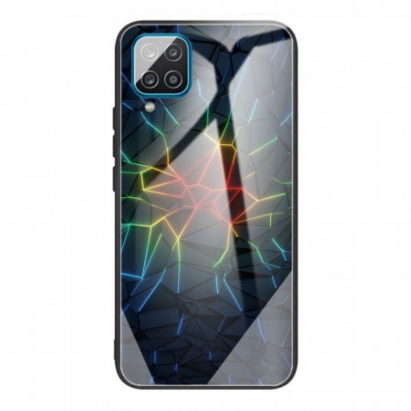 Coque Samsung Galaxy M32 Verre Trempé Geometry