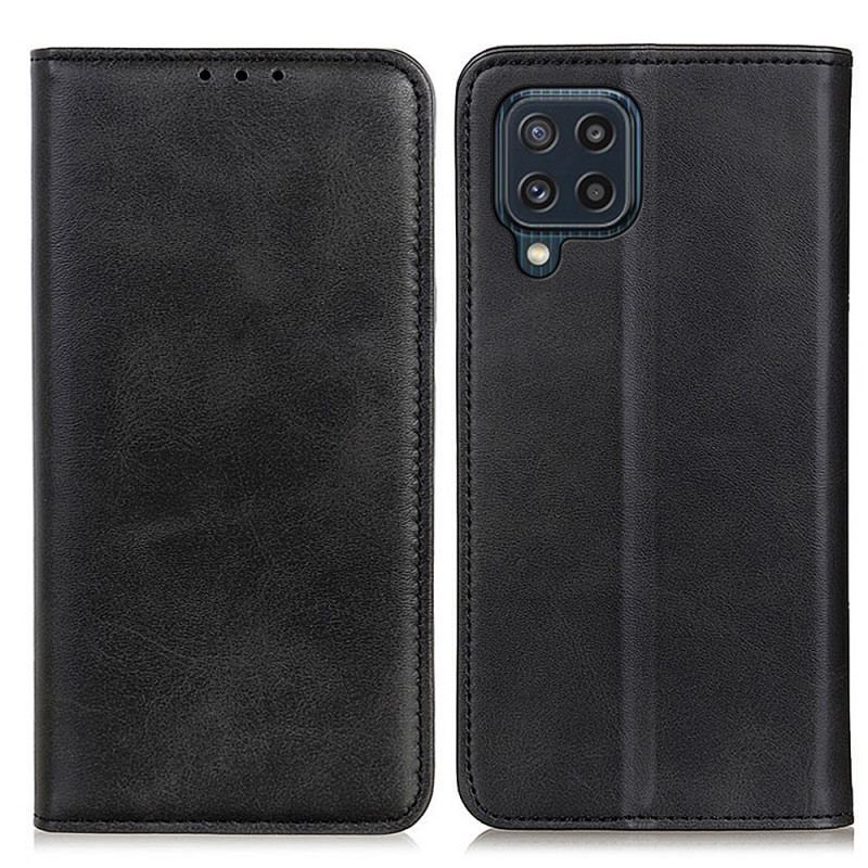 Flip Cover Samsung Galaxy M32 Cuir Fendu