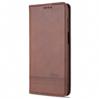 Flip Cover Samsung Galaxy M32 Style Cuir AZNS