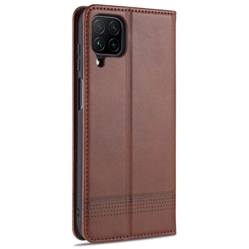 Flip Cover Samsung Galaxy M32 Style Cuir AZNS