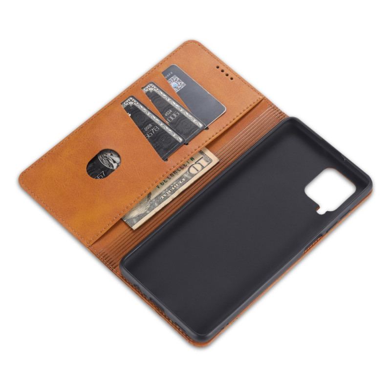 Flip Cover Samsung Galaxy M32 Style Cuir AZNS