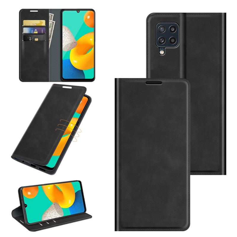 Flip Cover Samsung Galaxy M32 Style Cuir Design