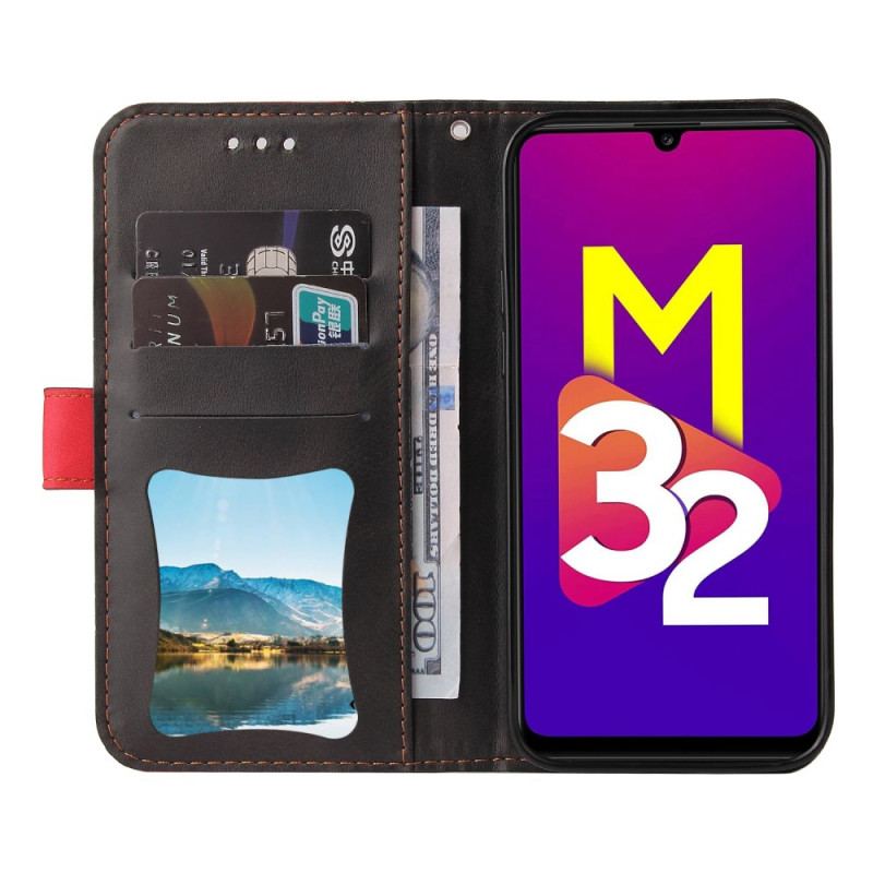 Housse Samsung Galaxy M32 Bicolore