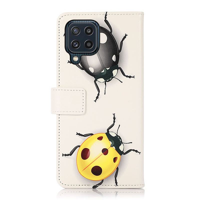 Housse Samsung Galaxy M32 Coccinelles