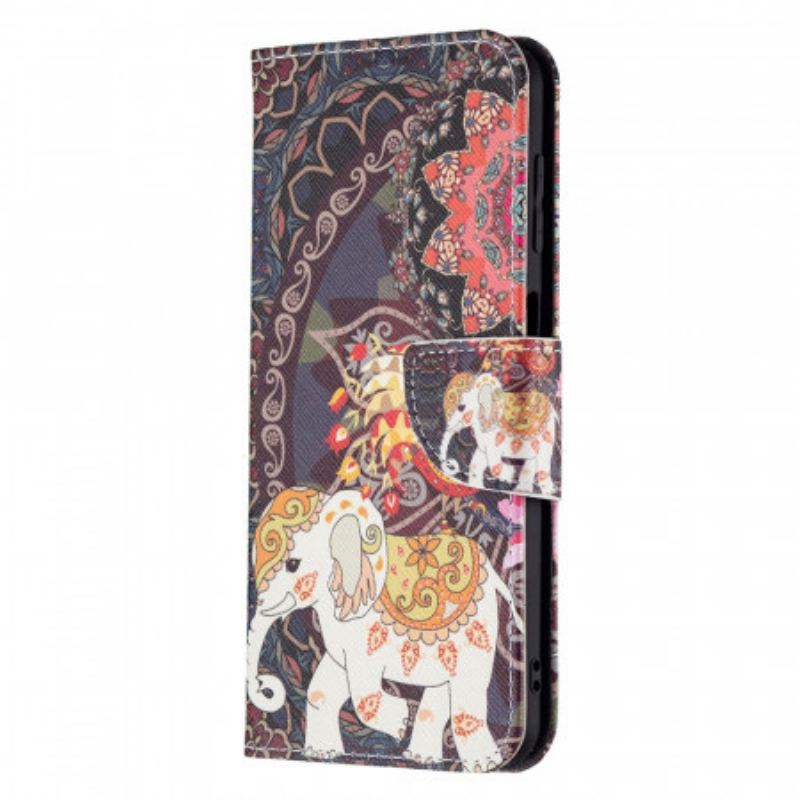 Housse Samsung Galaxy M32 Éléphant Indien