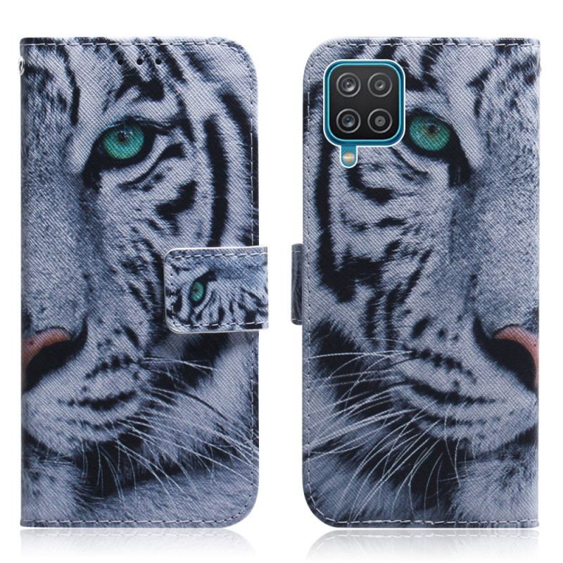 Housse Samsung Galaxy M32 Face de Tigre