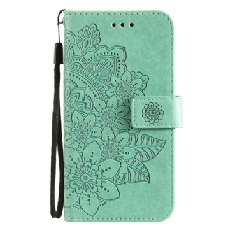 Housse Samsung Galaxy M32 Mandala de Fleurs