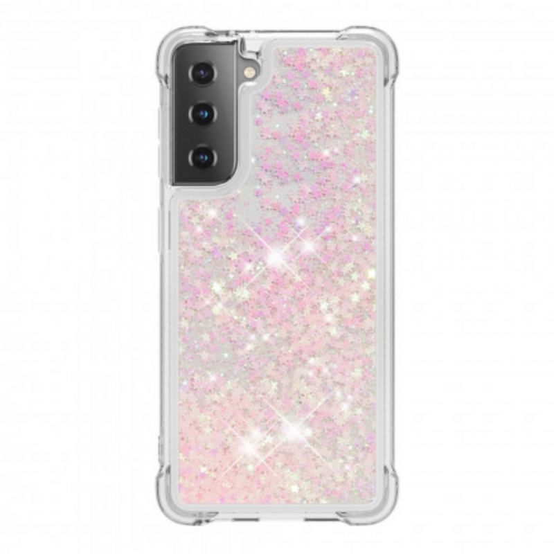 Coque Samsung Galaxy S21 Plus 5G Désires Paillettes