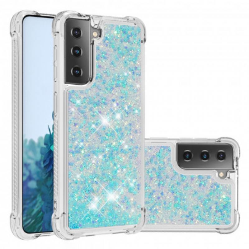 Coque Samsung Galaxy S21 Plus 5G Désires Paillettes