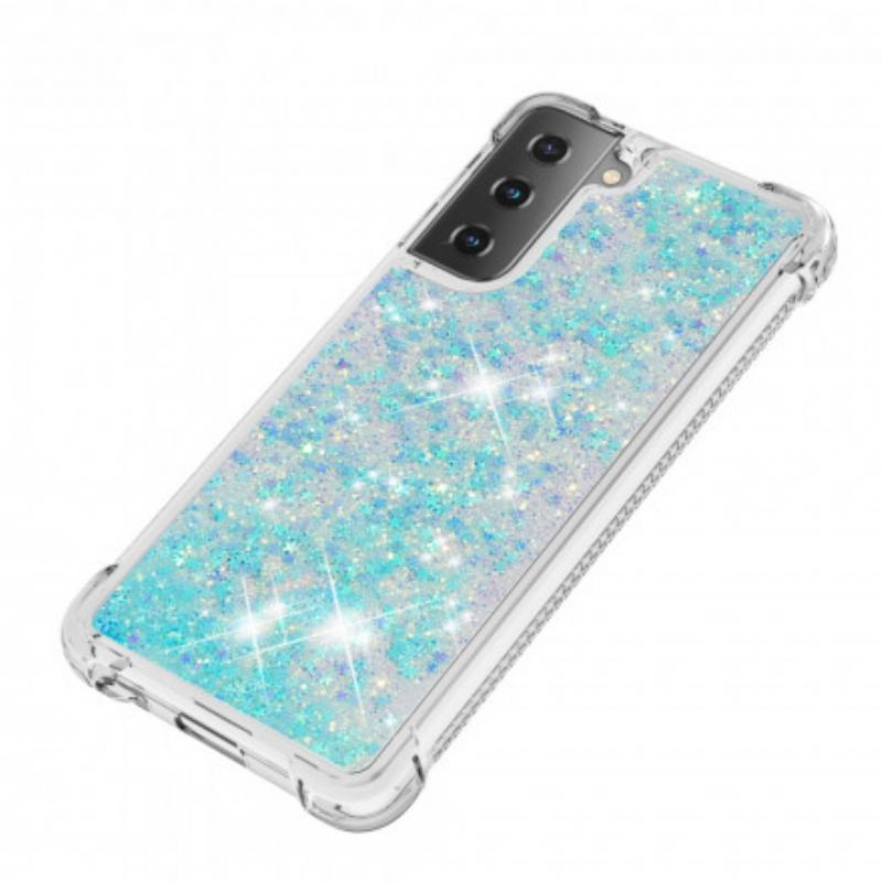 Coque Samsung Galaxy S21 Plus 5G Désires Paillettes