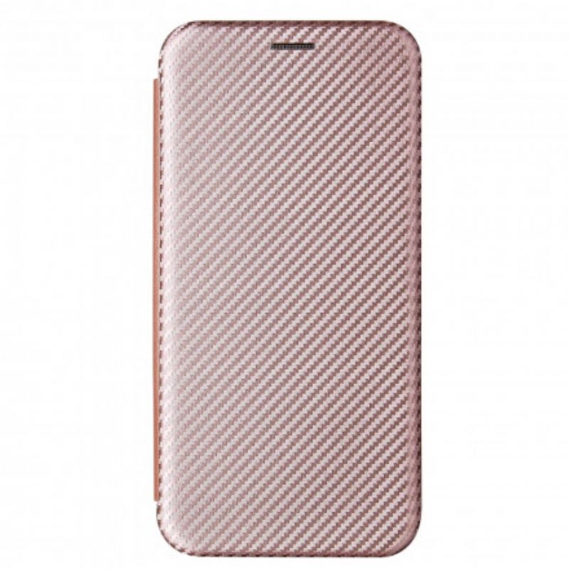 Flip Cover Samsung Galaxy S21 Plus 5G Fibre Carbone