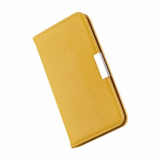 Flip Cover Samsung Galaxy S21 Plus 5G Simili Cuir Litchi Ultra Chic