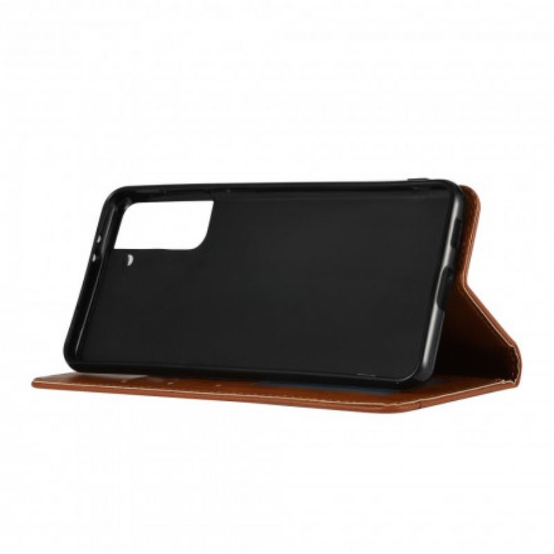 Flip Cover Samsung Galaxy S21 Plus 5G Simili Cuir Porte-Cartes