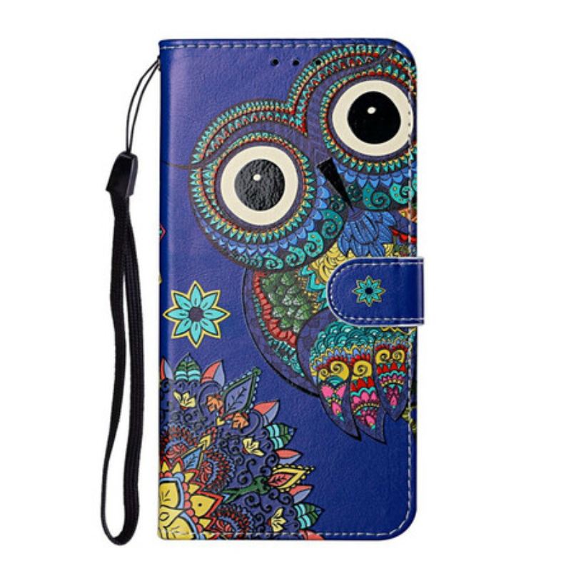 Housse Samsung Galaxy S21 Plus 5G Hibou en Mandala