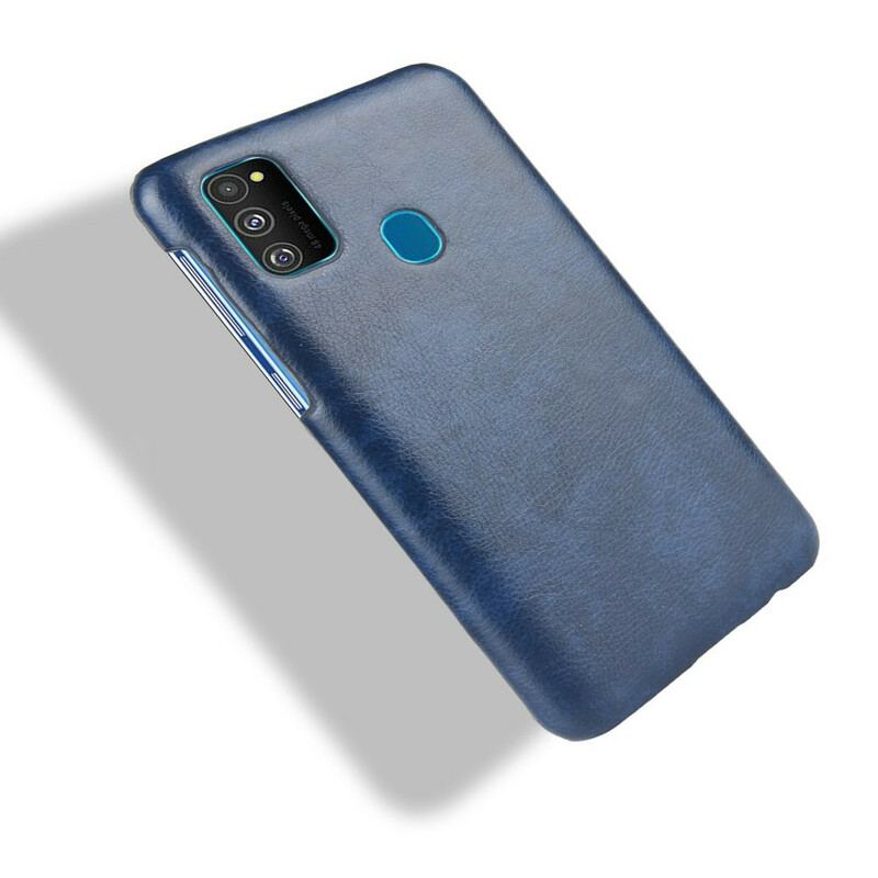 Coque Samsung Galaxy M21 Effet Cuir Litchi