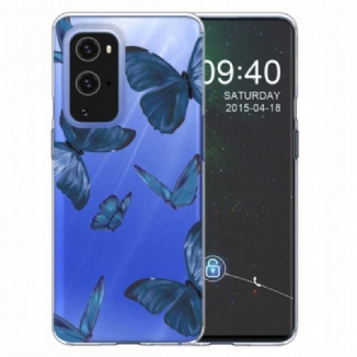 Coque OnePlus 9 Papillons Sauvages