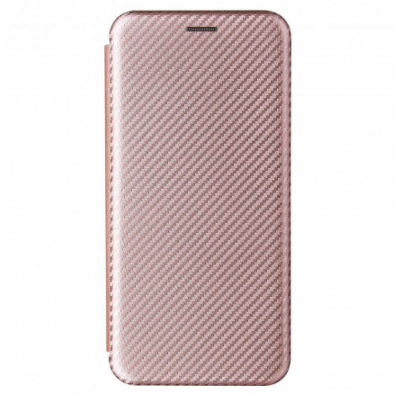 Flip Cover OnePlus 9 Silicone Carbone