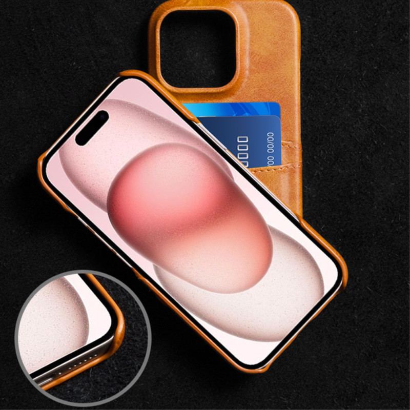 Coque iPhone 16 Pro Double Porte-Cartes