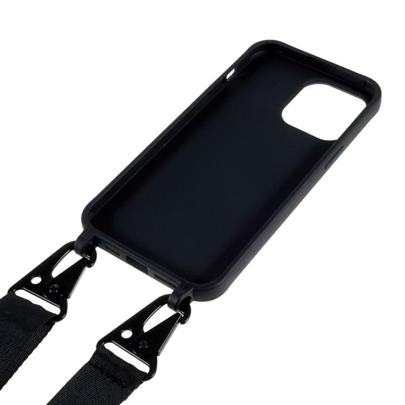 Coque iPhone 16 Pro Lanière Ajustable