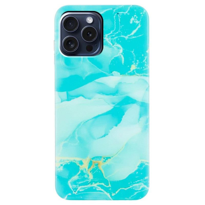 Coque iPhone 16 Pro Motif Marbré