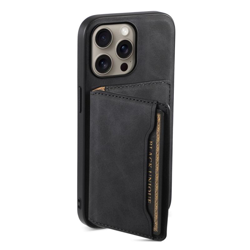 Coque iPhone 16 Pro Porte-Cartes Magnétique Détachable