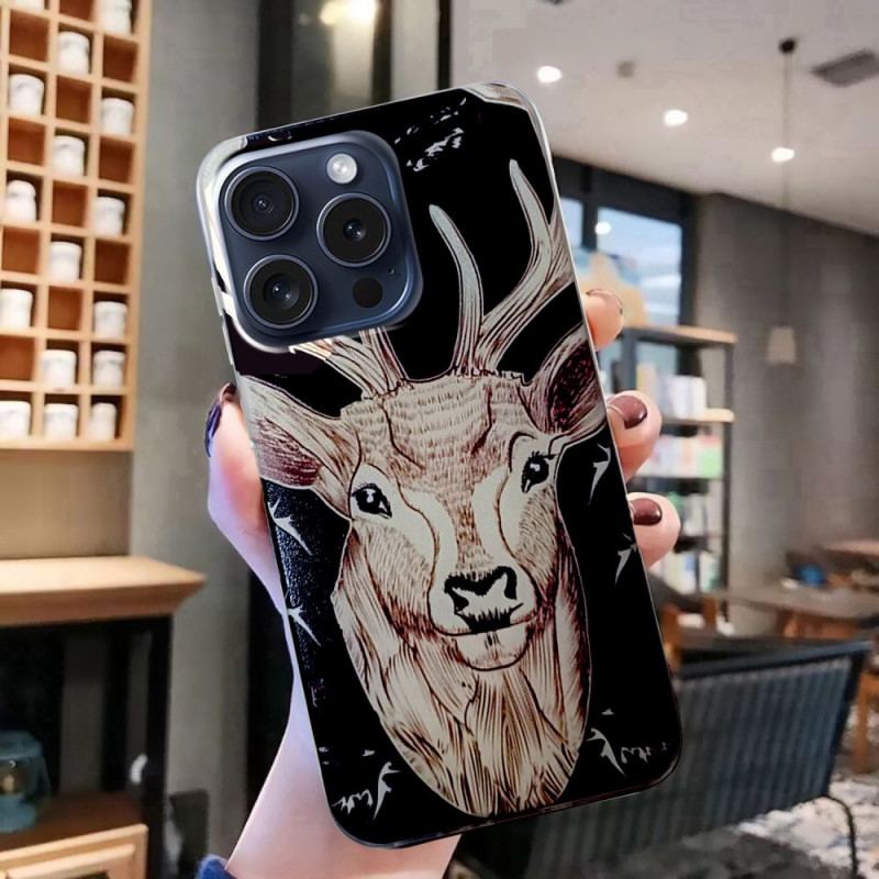 Coque iPhone 16 Pro Tête de Cerf