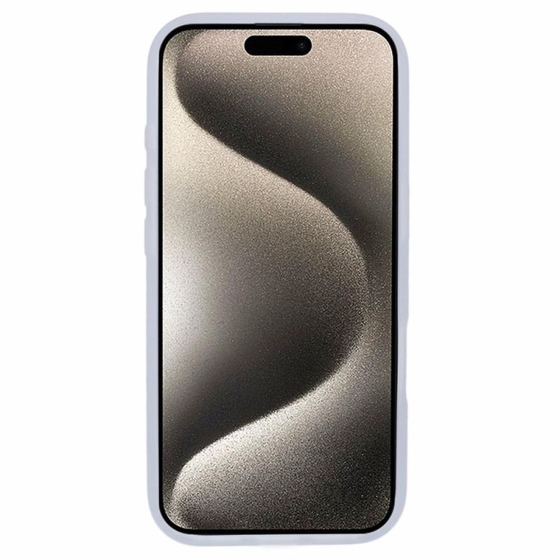 Coque iPhone 16 Pro Transparent avec Support de Rotation