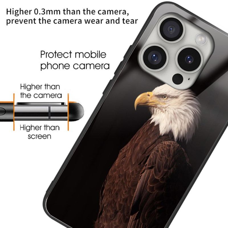 Coque iPhone 16 Pro Verre Trempé Aigle