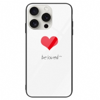 Coque iPhone 16 Pro Verre Trempé Be Loved