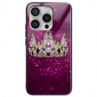 Coque iPhone 16 Pro Verre Trempé Couronne Royale