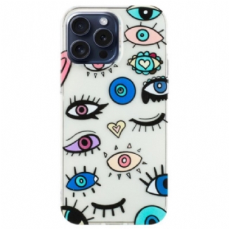 Coque iPhone 16 Pro Yeux