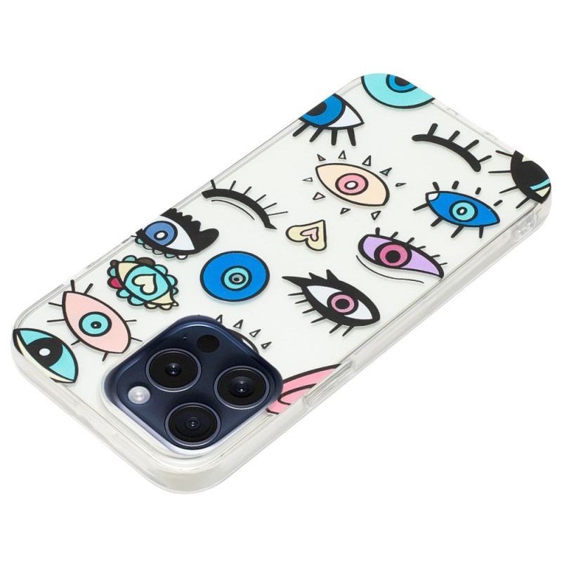 Coque iPhone 16 Pro Yeux