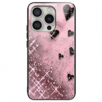 Coques iPhone 16 Pro Verre Trempé Coeurs