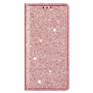 Flip Cover iPhone 16 Pro Paillettes