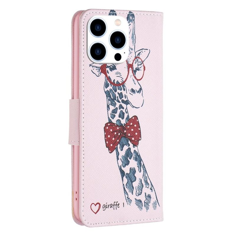 Housse iPhone 16 Pro Girafe