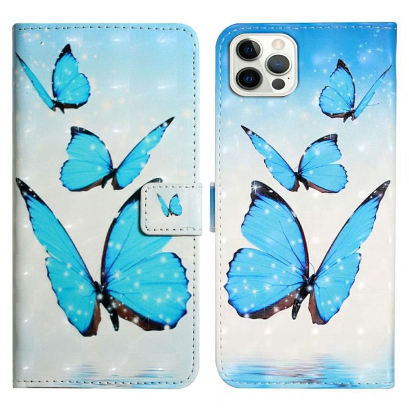 Housse iPhone 16 Pro Trois Papillons