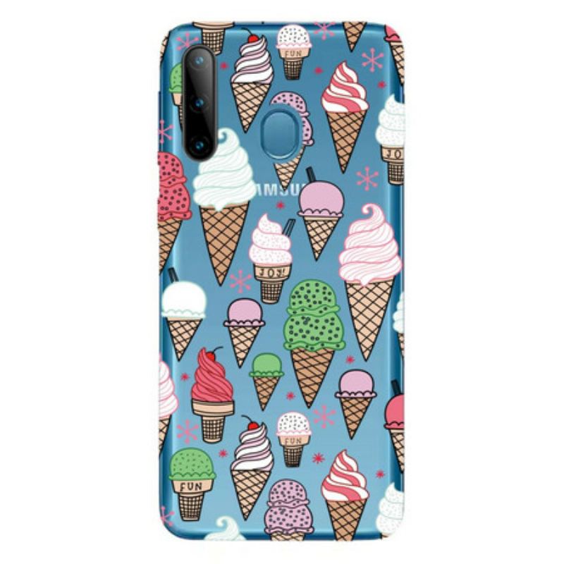 Coque Samsung Galaxy M11 Glaces à la Crème