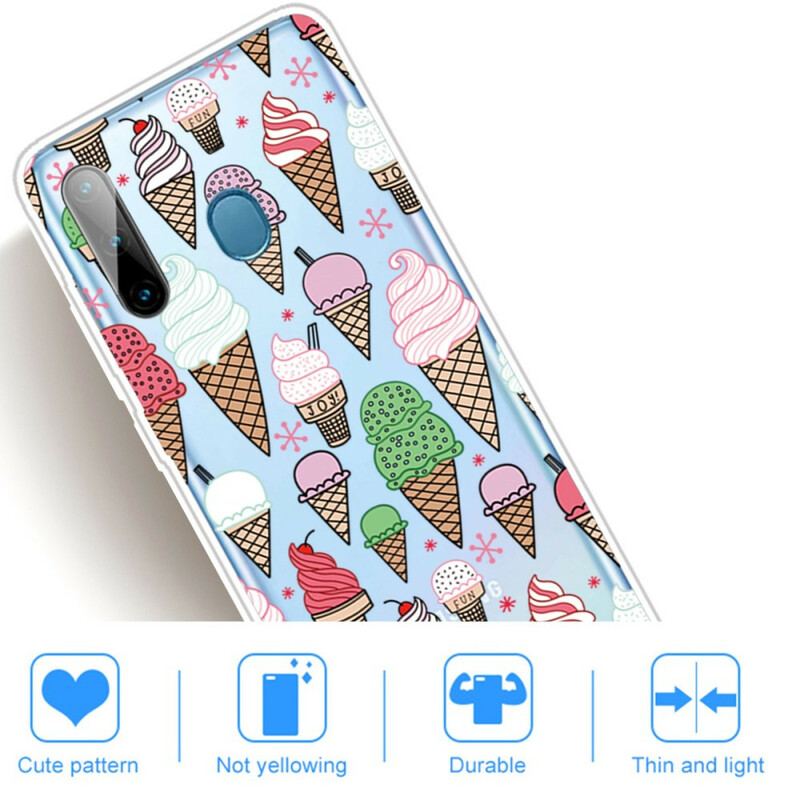 Coque Samsung Galaxy M11 Glaces à la Crème