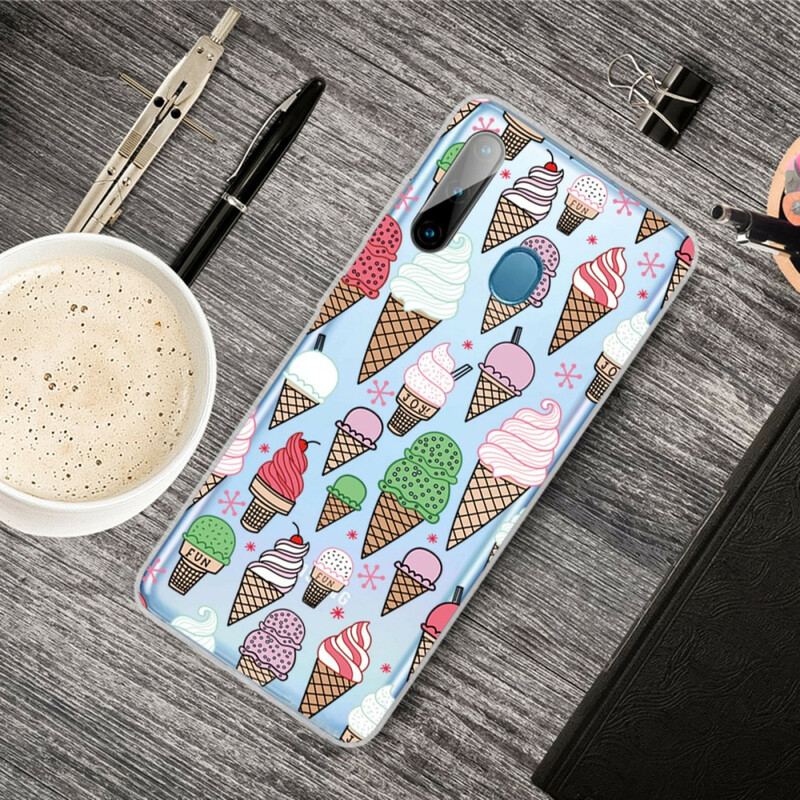 Coque Samsung Galaxy M11 Glaces à la Crème