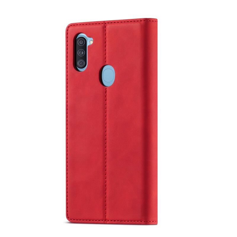 Flip Cover Samsung Galaxy M11 LC.IMEEKE Effet Cuir