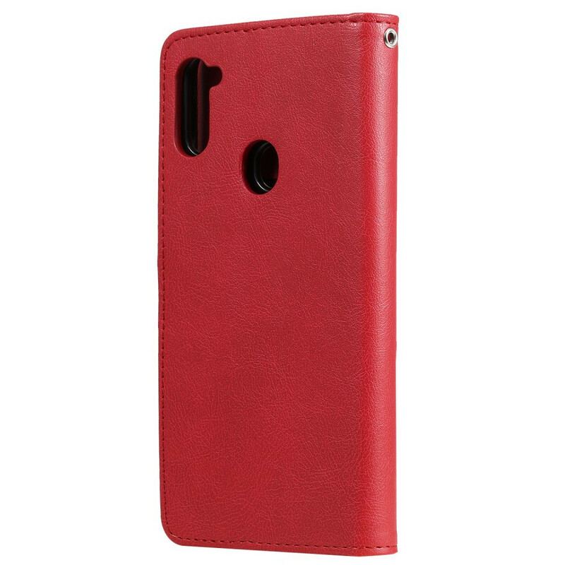 Housse Samsung Galaxy M11 Coque Détachable et Lanière