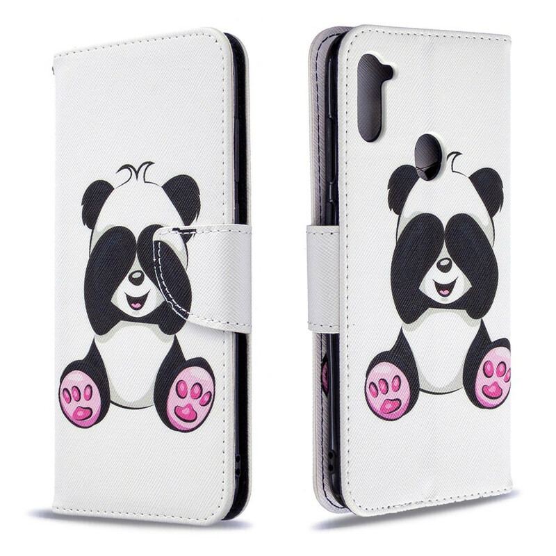 Housse Samsung Galaxy M11 Panda Fun