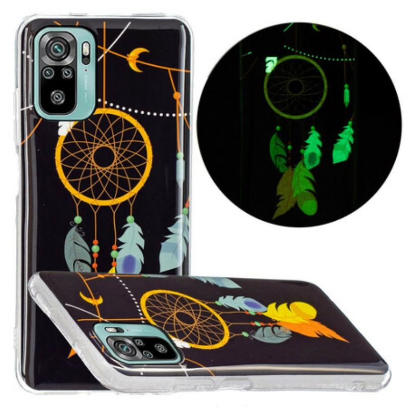 Coque Xiaomi Redmi Note 10/10S/Poco M5s Attrape Rêves Fluorescente