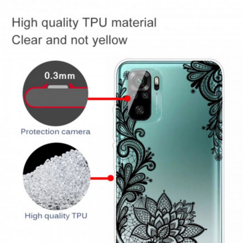 Coque Xiaomi Redmi Note 10/10S/Poco M5s Dentelle Fine