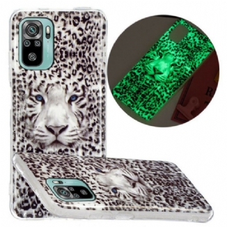 Coque Xiaomi Redmi Note 10/10S/Poco M5s Leopard Fluorescente