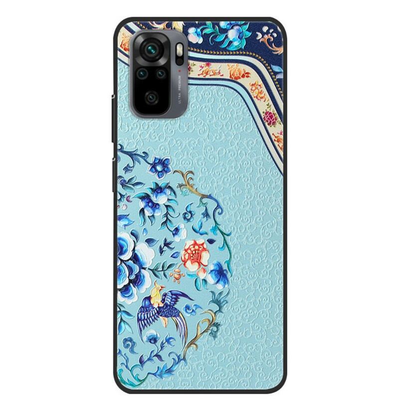 Coque Xiaomi Redmi Note 10/10S/Poco M5s Oiseau et Fleur