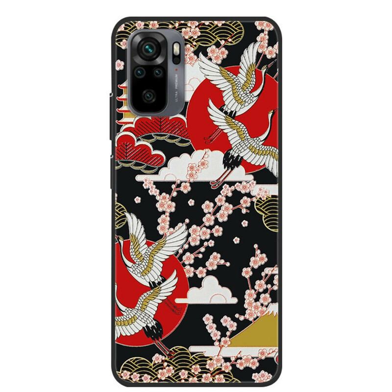 Coque Xiaomi Redmi Note 10/10S/Poco M5s Quatre Grues