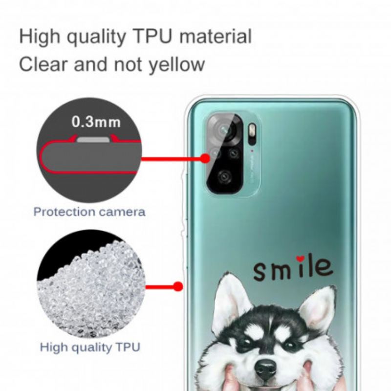 Coque Xiaomi Redmi Note 10/10S/Poco M5s Smile Dog