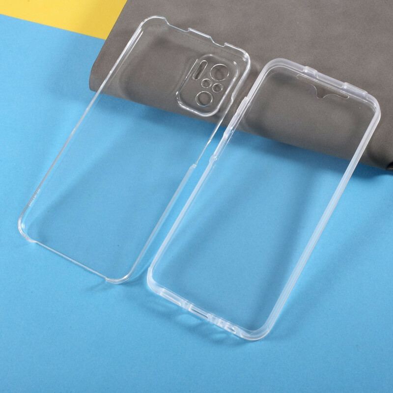 Coque Xiaomi Redmi Note 10/10S/Poco M5s Transparente Avant Arrière